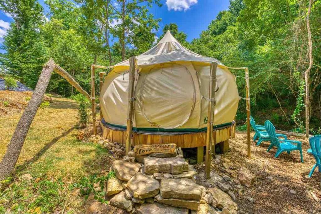 The Pisces-A Stargazing, Luxury Glamping Tent Rogersville Eksteriør billede