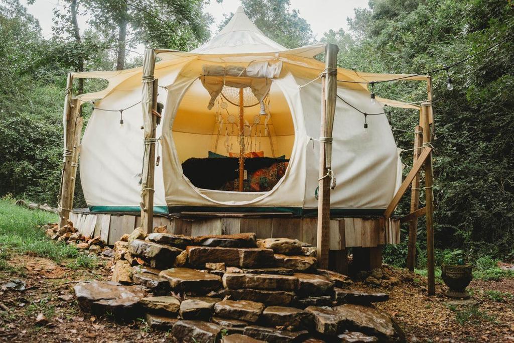 The Pisces-A Stargazing, Luxury Glamping Tent Rogersville Eksteriør billede