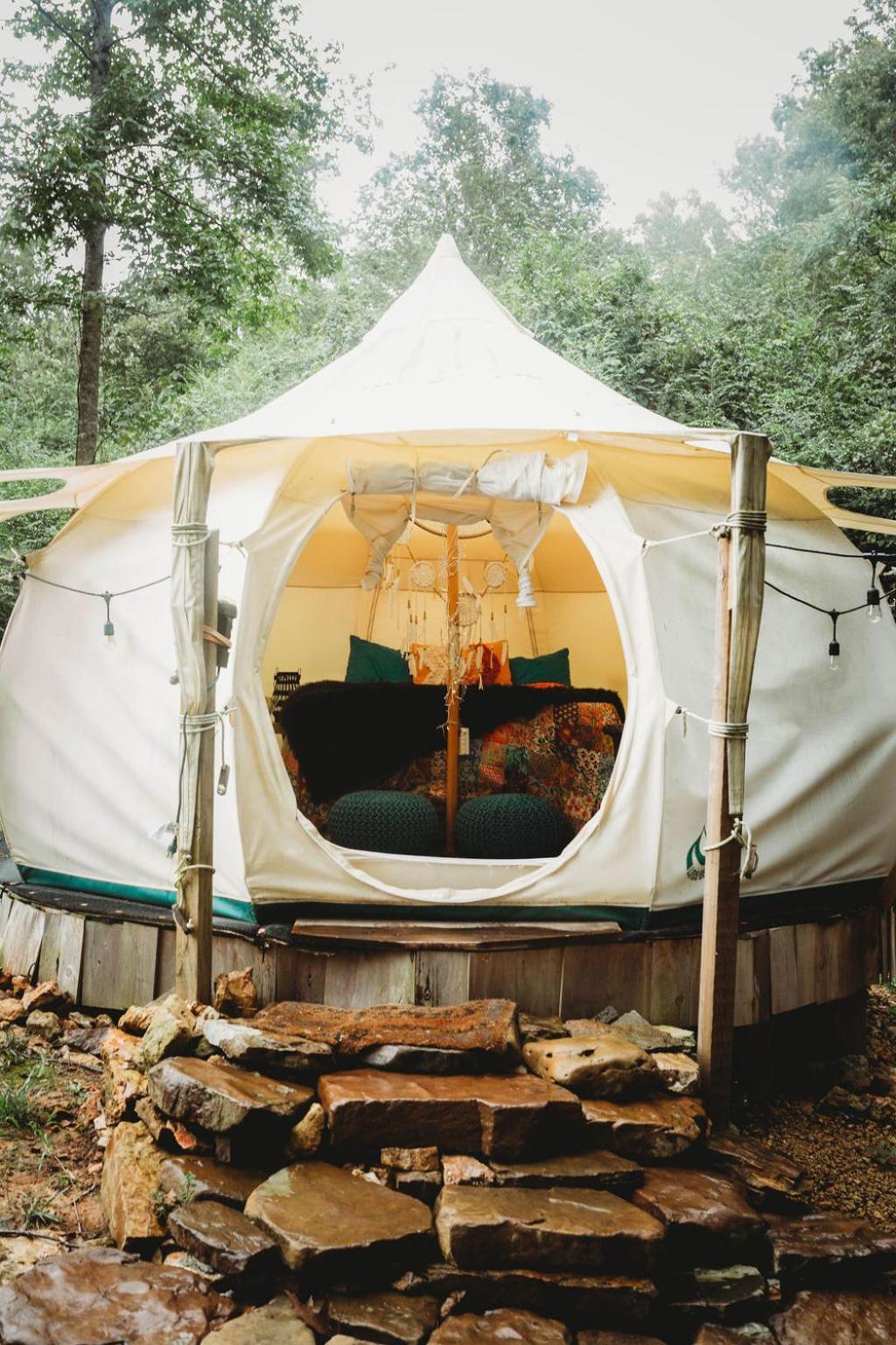 The Pisces-A Stargazing, Luxury Glamping Tent Rogersville Eksteriør billede